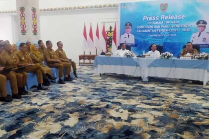 Gubernur Sampaikan Program 100 Hari Kerja Bukanlah Tujuan Akhir Melainkan Sebuah Langkah Awal Kedepan
