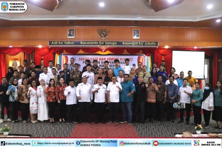 Dukung Penguatan Kelembagaan Ormas, Pemkab Mura Gelar Sosialisasi