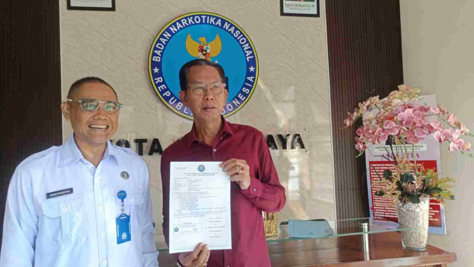 Jalani Tes Urine, BNNK Surabaya Sebut Ketua DPRD Surabaya Bebas dari Narkoba