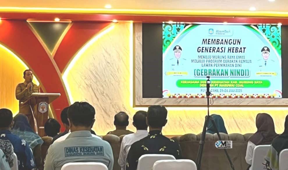 Opening Ceremony Implementasi Program Gerakan Remaja Lawan Pernikahan Dini di Kabupaten Murung Raya