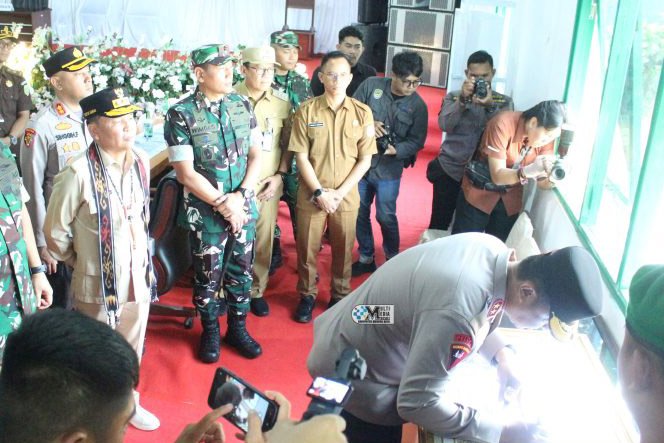 Hadiri Kunker Pangdam XII/Tanjungpura, Pemkab Mura Siap Bersinergi Dukung Program Strategis TNI