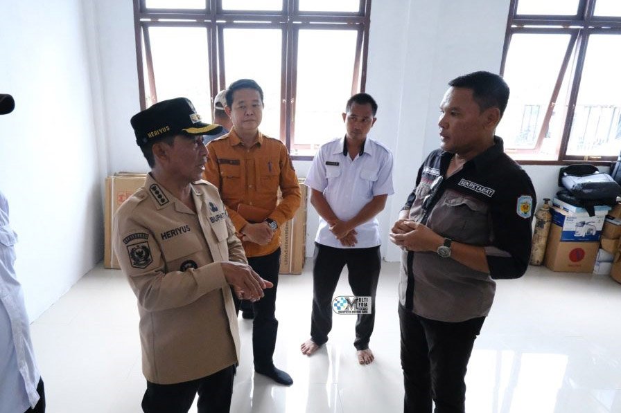 Heriyus Lakukan Kunjungan Puskesmas KM.30 Barito Tuhup Raya