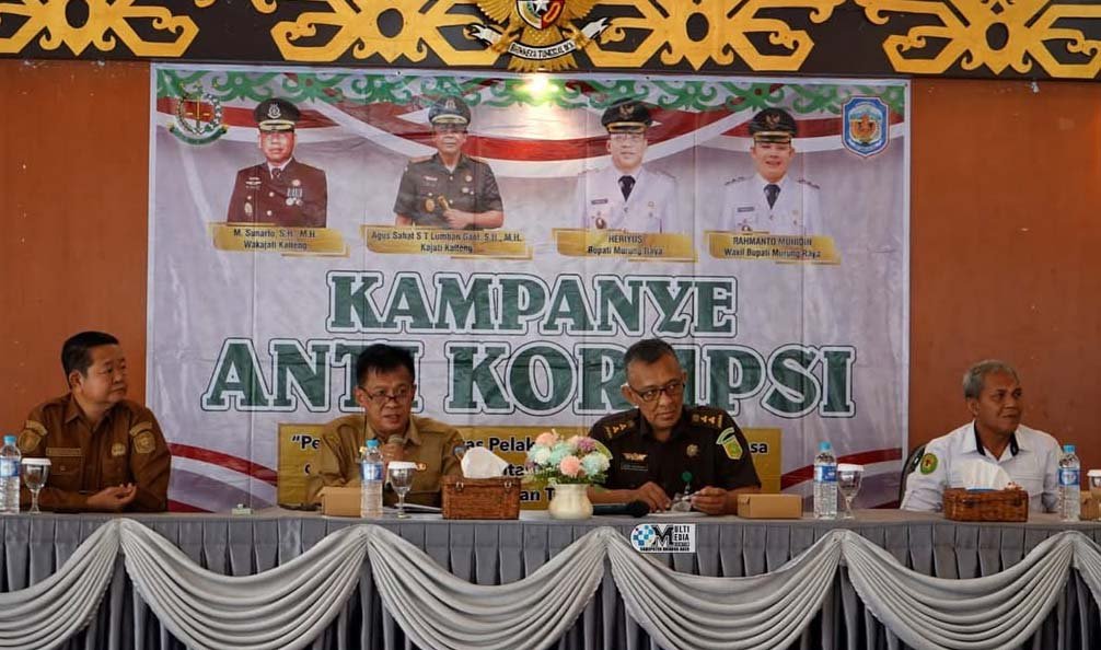 Kampanye Anti Korupsi, Plt. Sekda Mura : Kegiatan ini sangat penting untuk membentuk komitmen dan integritas para pejabat pelayanan publik