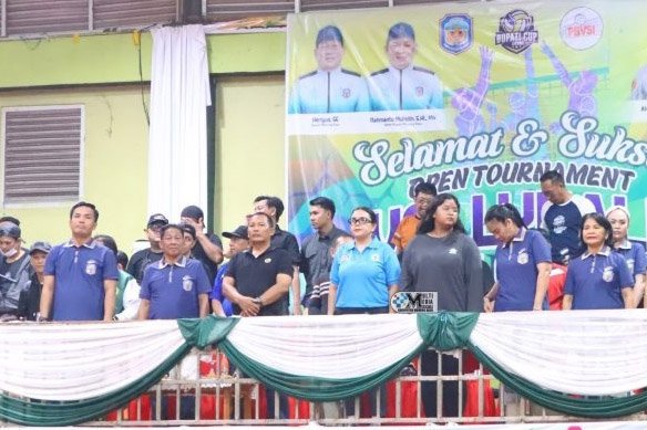 Berlangsung Meriah, Heriyus Resmi Tutup Turnamen Volly Ball Bupati Cup