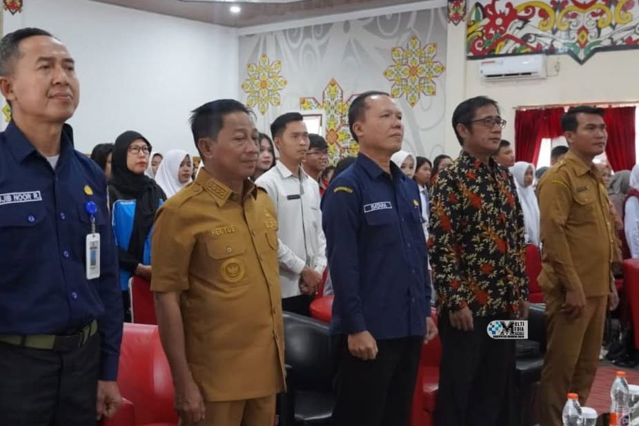 Bupati Mura Hadiri Acara Pengukuhan Duta Baca serta Pemberian Penghargaan Gerakan Budaya Gemar Membaca