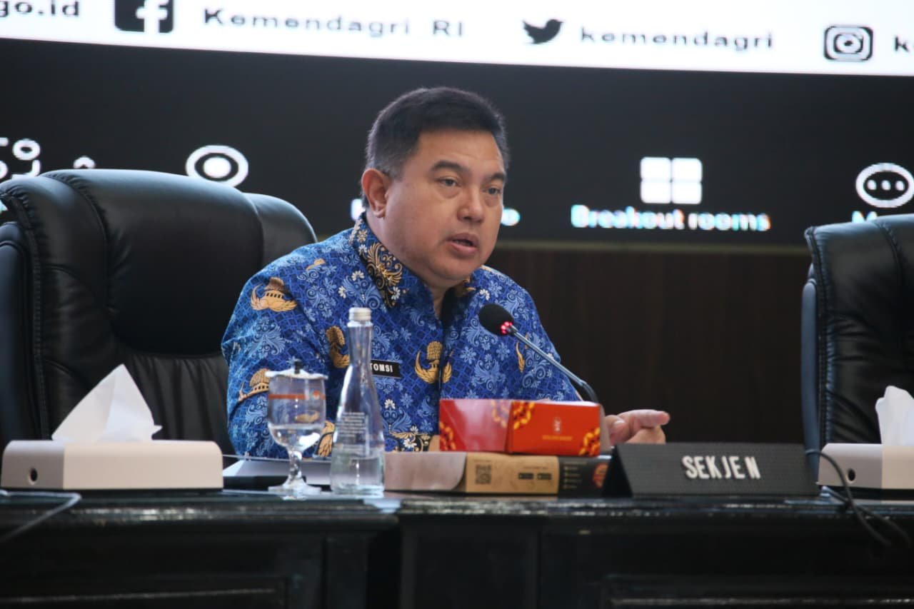 Pemkab Mura Ikuti Rakornas, Sekjen Kemendagri Tegaskan Pengendalian Inflasi Daerah Harus Berbasis Data dan Langkah Nyata