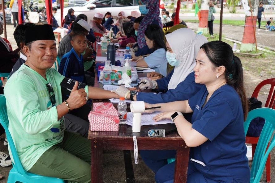 Wakil Bupati Ikuti Jalan Sehat Peringatan Hari Santri Nasional Tingkat Kabupaten Mura