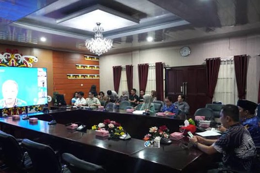 Wabup Mura Pimpin Rakor Bahas Usulan Pendirian BUMD Bersama Kemendagri