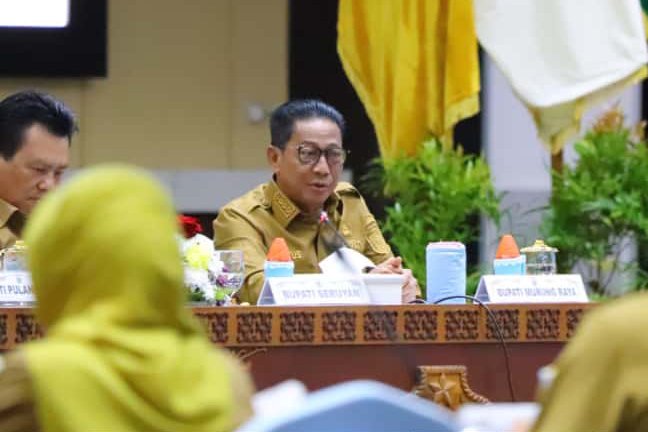 Bupati Mura Hadiri Rakor Optimalisasi PAD Sektor Pertambangan