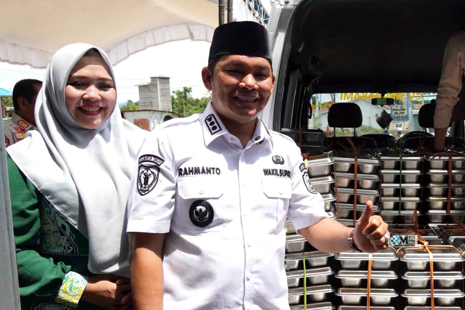 Wakil Bupati Mura Hadiri Launching Dapur SPPG