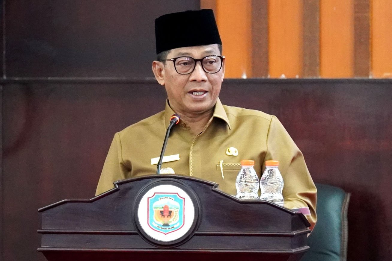 Bupati Heriyus Hadiri Rapur Ke-6 Masa Sidang III DPRD Mura