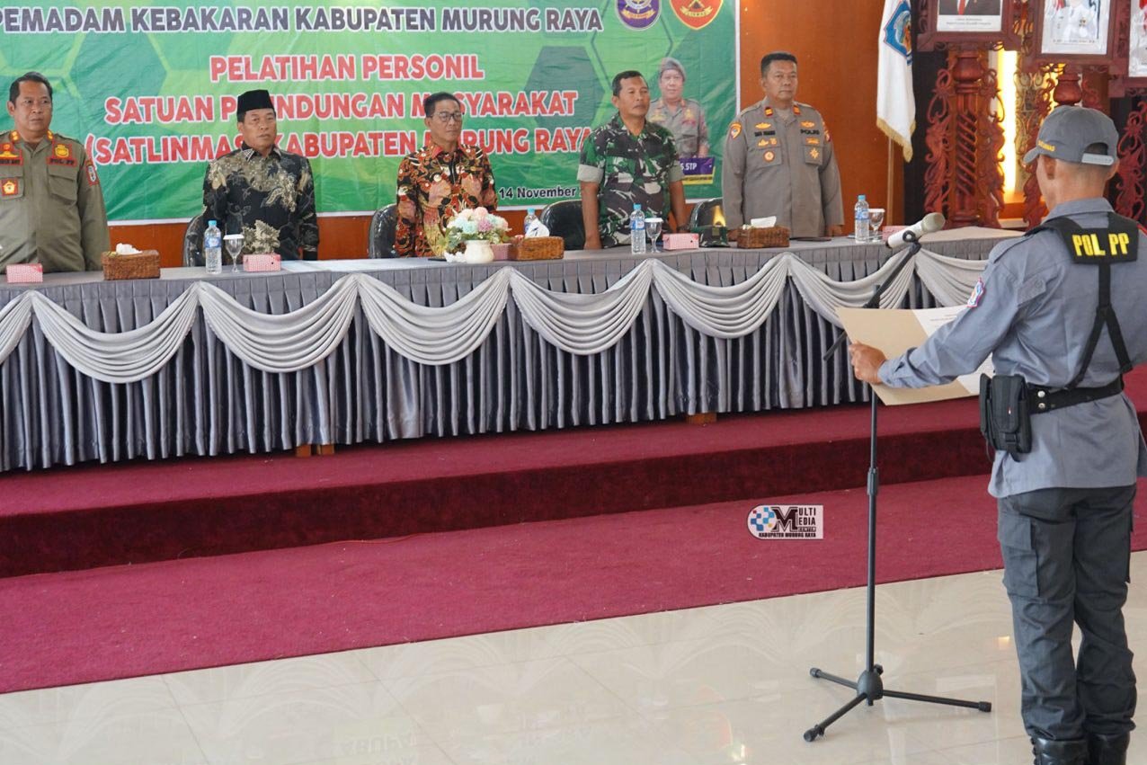 Bupati Heriyus : Satlinmas Miliki Peran Strategis Deteksi Dini Permasalahan