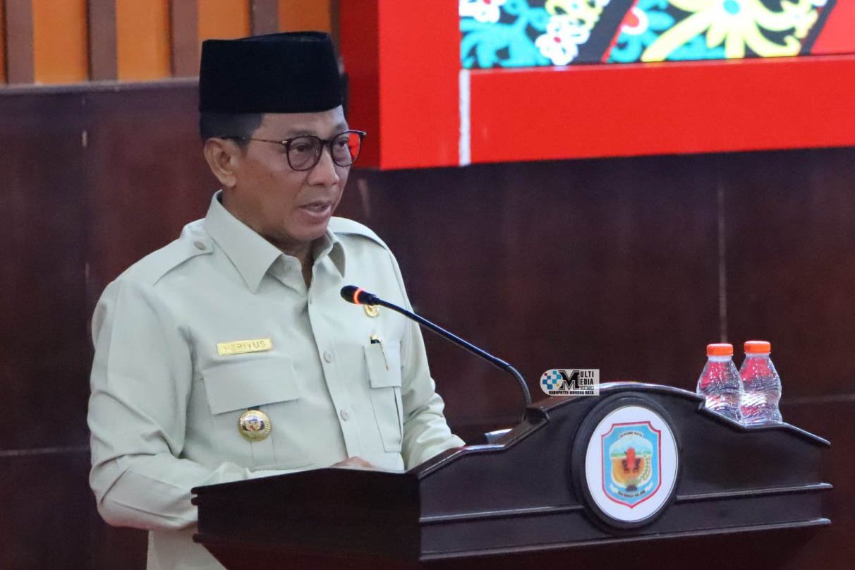 Hadiri Rapur, Bupati Mura Sampaikan Tanggapan Pemandangan Umum Fraksi