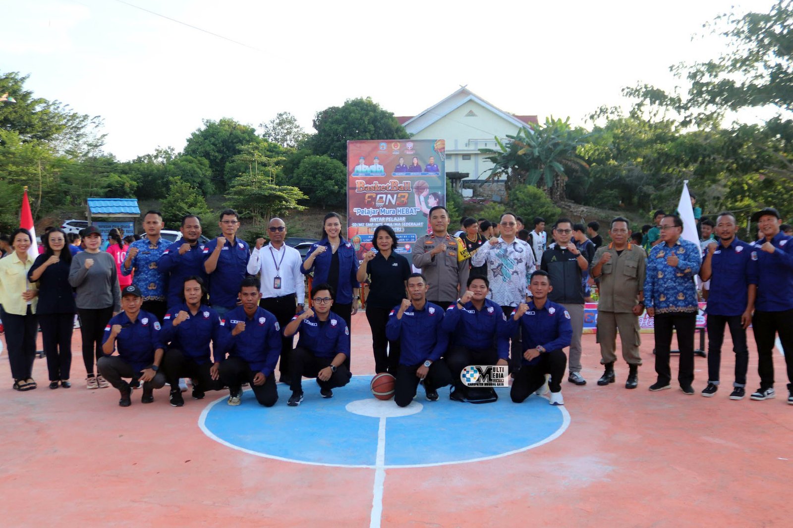 42 tim Ikuti Turnamen Basket 3on3 “Pelajar Mura Hebat”