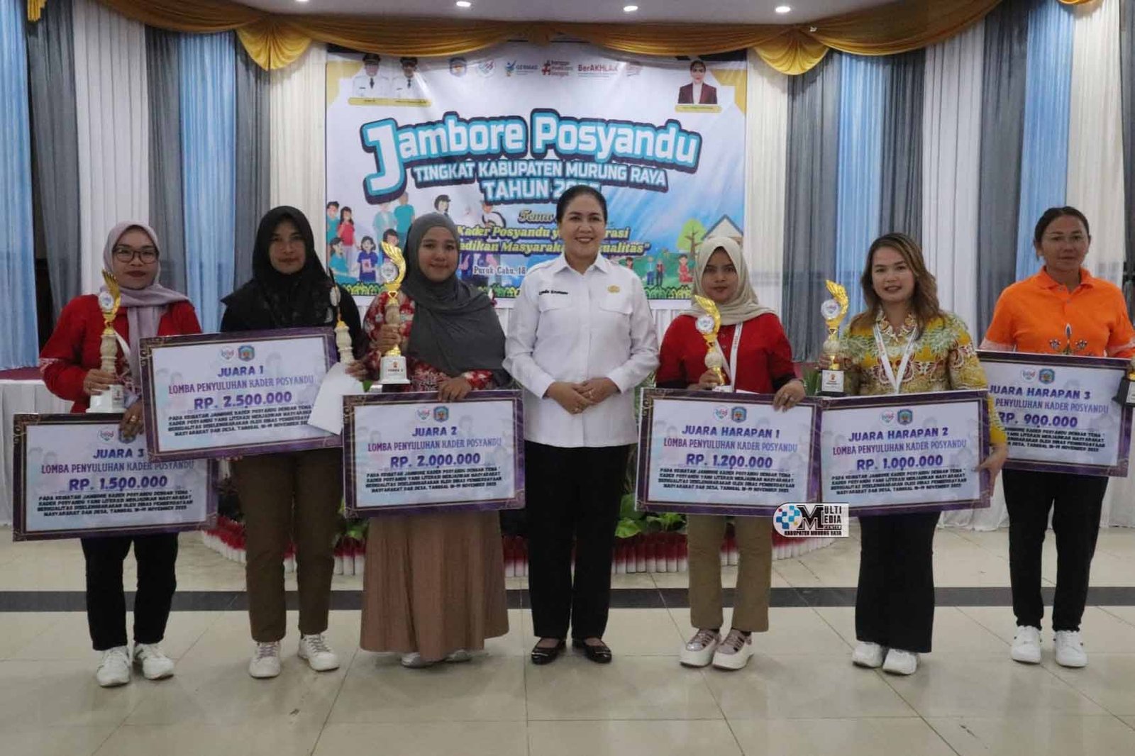 Jambore Kader Posyandu 2025 Tingkat Kabupaten Mura Remi Ditutup