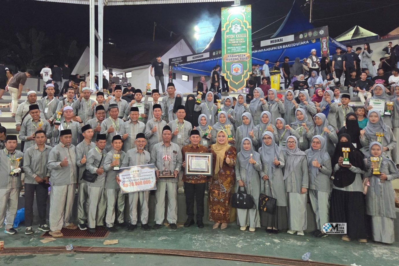 Raih Juara Umum Ketiga MTQH XXXIII Tingkat Kalteng, Pemkab Mura Komitmen Tingkatkan Kualitas Pembinaan dan Fasilitas Pendukung