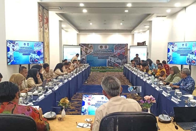 Dalam Rangka Percepatan Penyelenggaraan MBG, Pemkab Mura Ikuti Rapat Validasi Data Titik SPPG