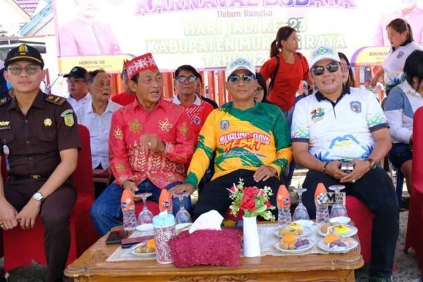Bupati Buka Karnaval Budaya Hari Jadi Ke-23 Kabupaten Murung Raya