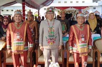 Plt Sekda Kalteng Hadiri Upacara Peringatan Harjad Ke-23 Kabupaten Mura