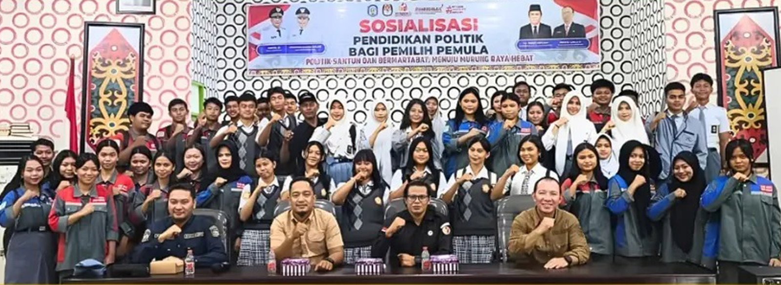 Hadapi Tantangan Dalam Dunia Politik, Kesbangpol Mura Gelar Sosialisasi Pendidikan Politik Bagi Pemilih Pemula