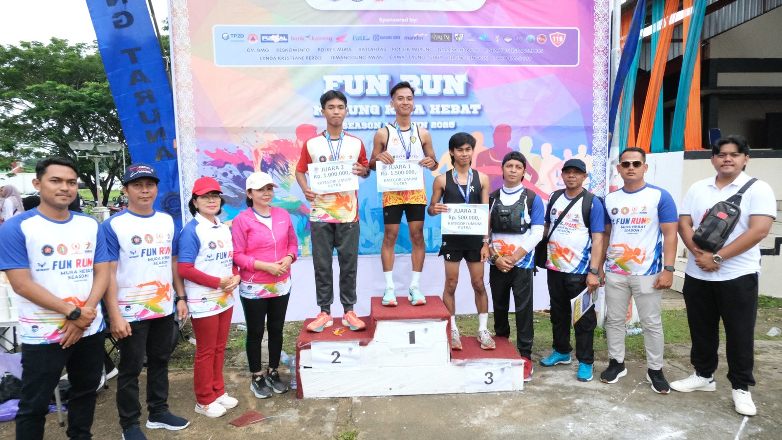 Digelar Perdana, Fun Run Murung Raya Hebat Season 1 tahun 2025 Sukses Digelar