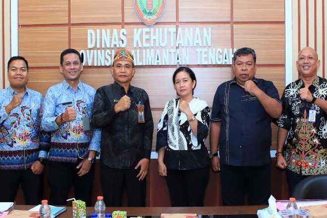 Kunker ke Dinas Kehutanan Kalteng, DPRD Bartim Lakukan Koordinasi dan Konsultasi Terkait Program Perhutanan Sosial