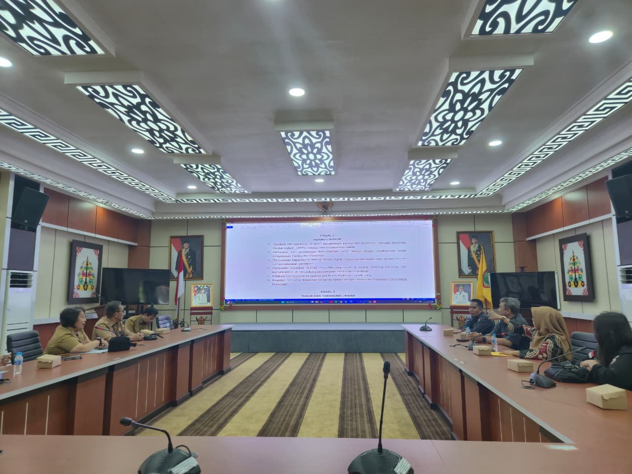 Diskominfosantik Gelar Audiensi Pembahasan dan Rencana penandatanganan MoU Bersama Bawaslu Kalteng