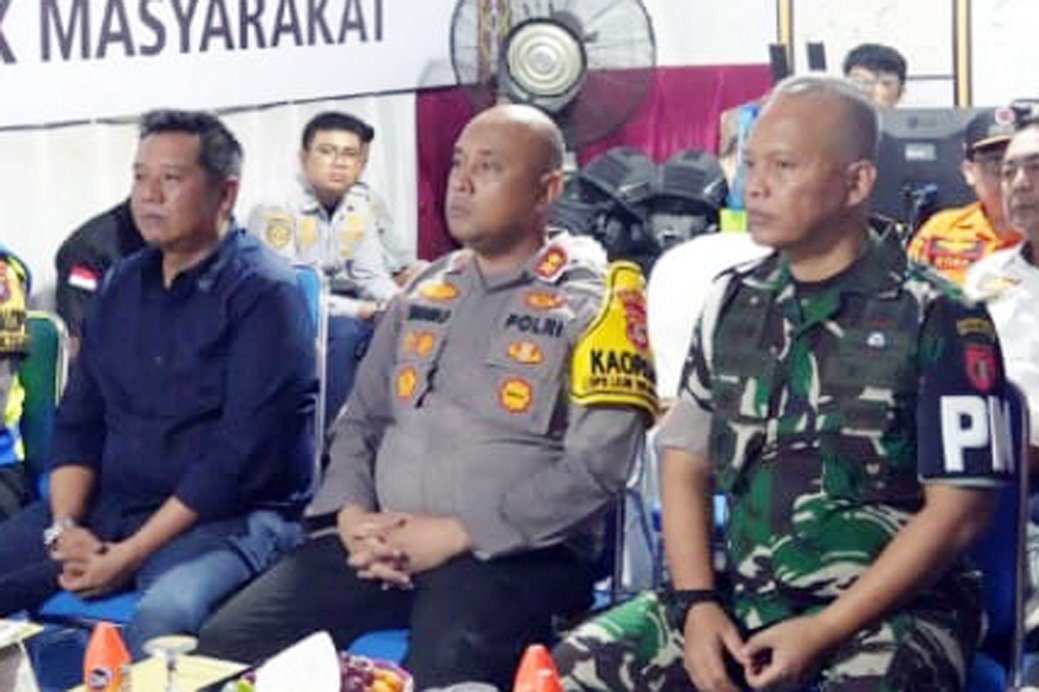 Wabup Barito Utara Ikuti Zoom Meeting Monitoring Operasi Lilin 2025