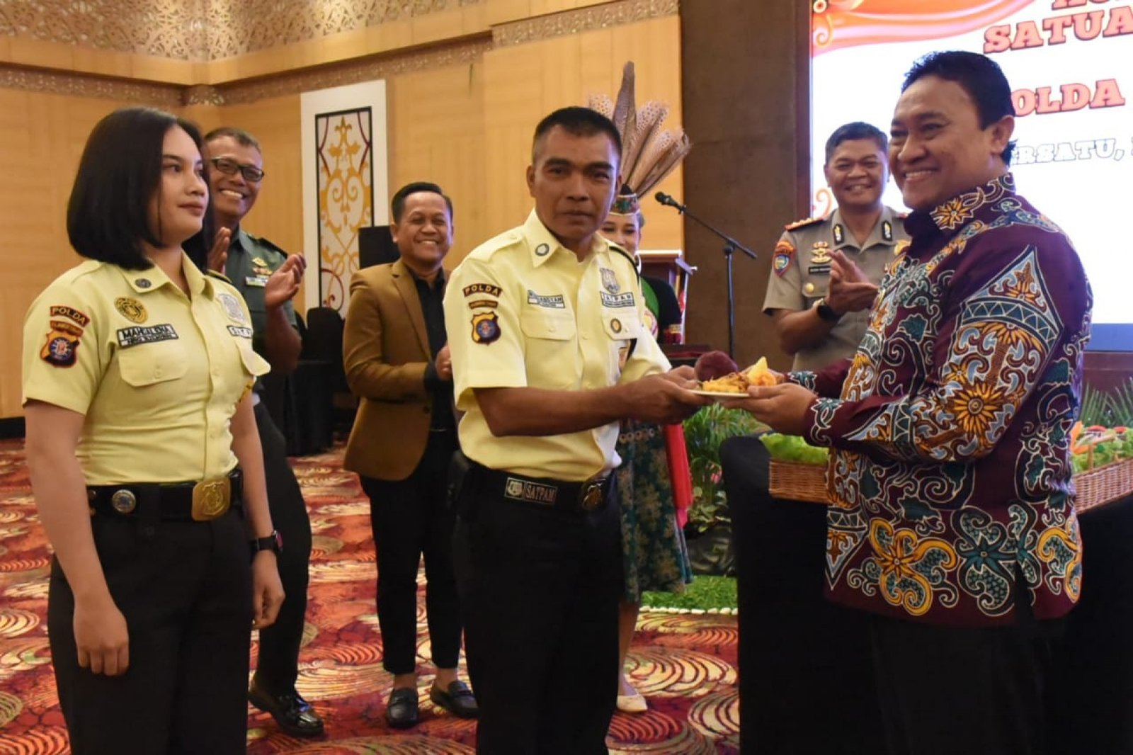 Hadiri Peringatan HUT ke-45 Satpam, Wagub Kalteng : Satpam Berperan Penting Hadirkan Rasa Aman