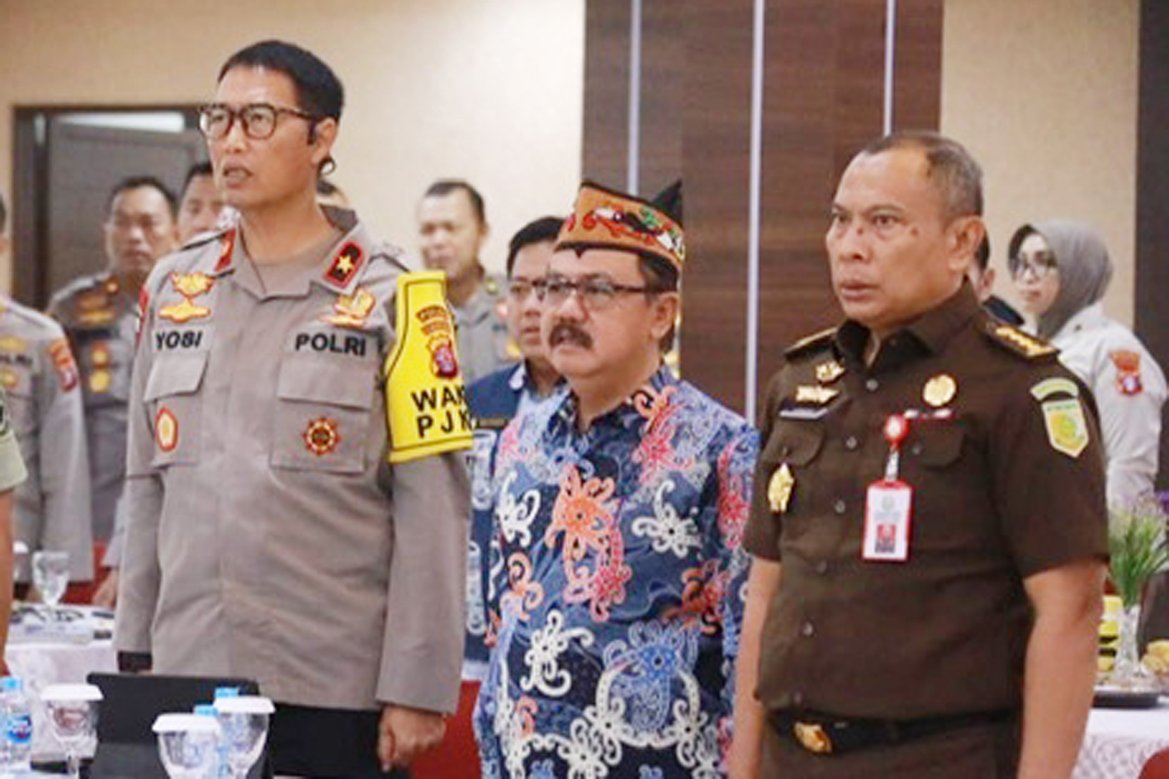 Ikuti Peresmian 1.179 SPPG dan Gudang Pangan Polri, Pemprov Kalteng Dukung Program Strategis Pemerintah Pusat