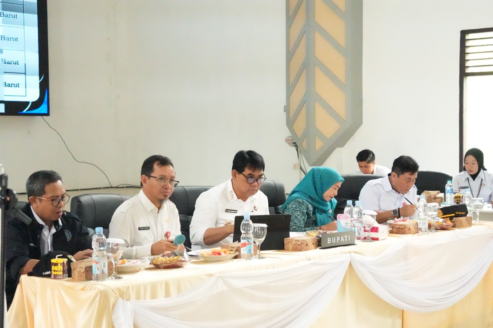 Bupati Barito Utara Hadiri Musrenbang RKPD Kecamatan Lahei