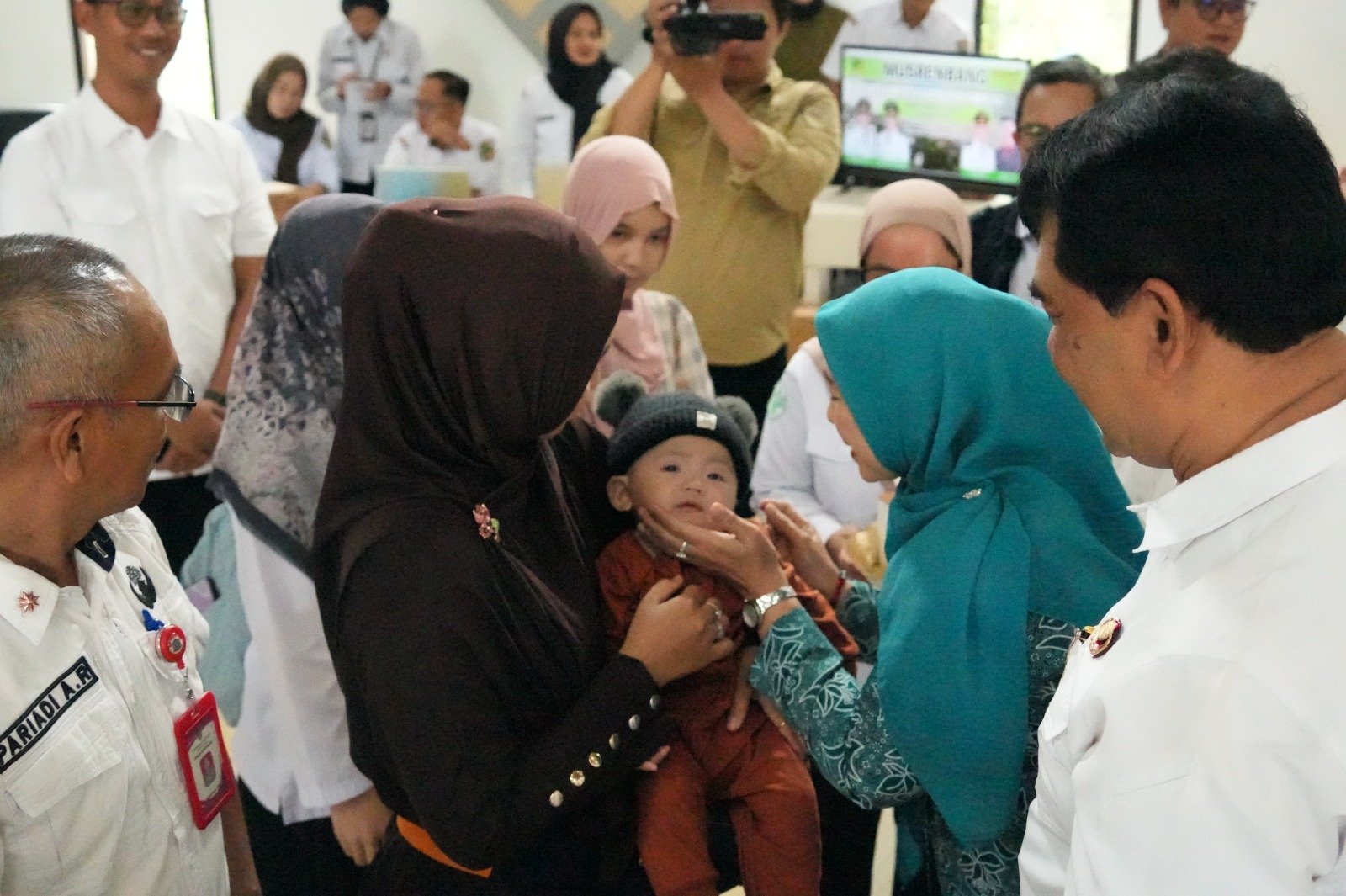 Ketua TP PKK Barut Dampingi Bupati Hadiri Musrenbang Kecamatan Lahei