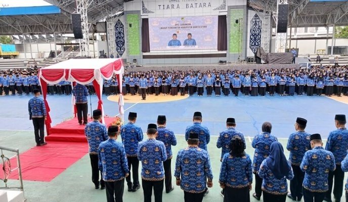 Pimpin Apel ASN, Bupati Ingatkan Pentingnya Tekankan Kerja Tim dan Pembenahan Kinerja Pemerintahan