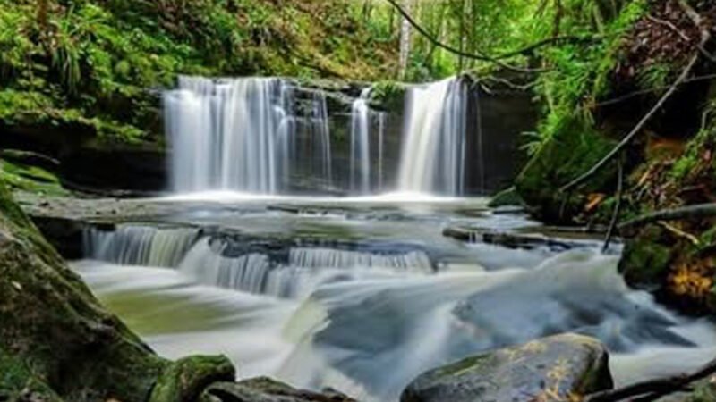 Sambut Libur Hari Raya Idul Fitri, Disbudparpora Barito Utara Promosikan Pesona Air Terjun Jantur Doyam