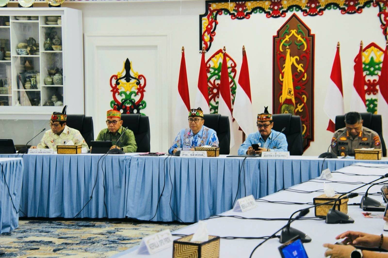 Pimpin Rakor, Plt. Sekda Tegaskan Program KHBS Adalah Langkah Strategis Pemprov Kalteng Dorong Pemerataan Kesejahteraan Masyarakat