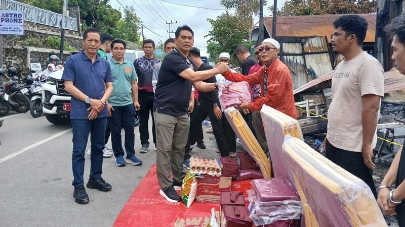 Korban Kebakaran Jalan Merak Simpang Anem Akan Terima Bantuan Gabungan