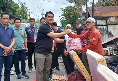Korban Kebakaran Jalan Merak Simpang Anem Akan Terima Bantuan Gabungan