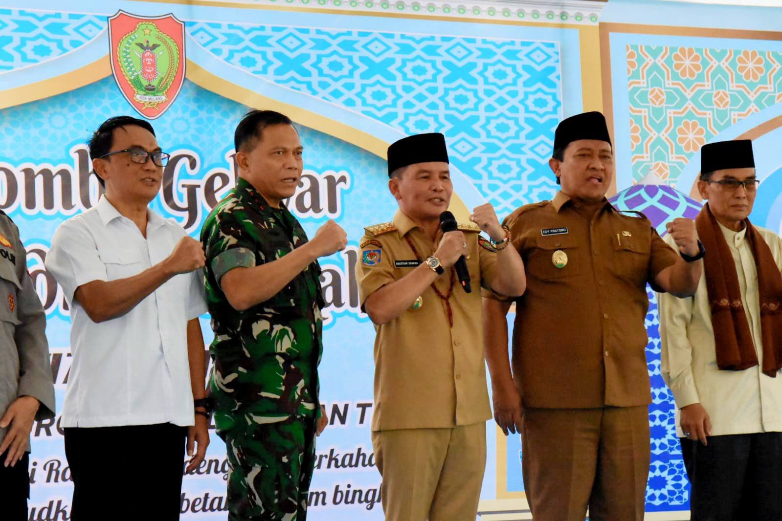 Gubernur Bersama Wakil Gubernur Kalteng Resmi Buka Gebyar Ramadan Berkah Jilid V