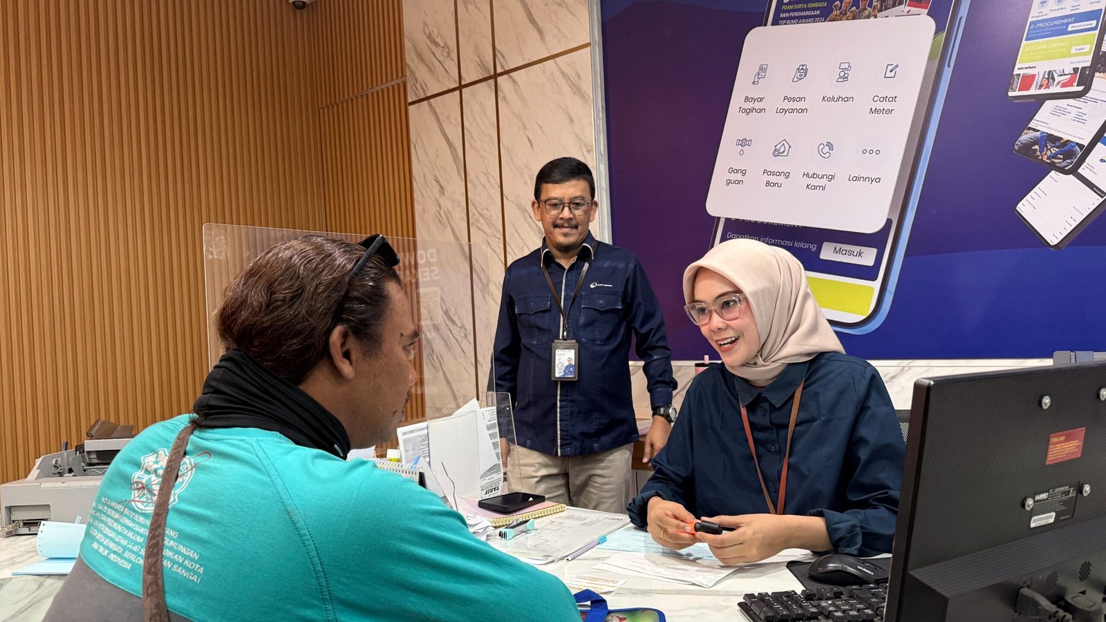 Perumda Air Minum Surya Sembada Tetap Buka Layanan Selama Libur Lebaran