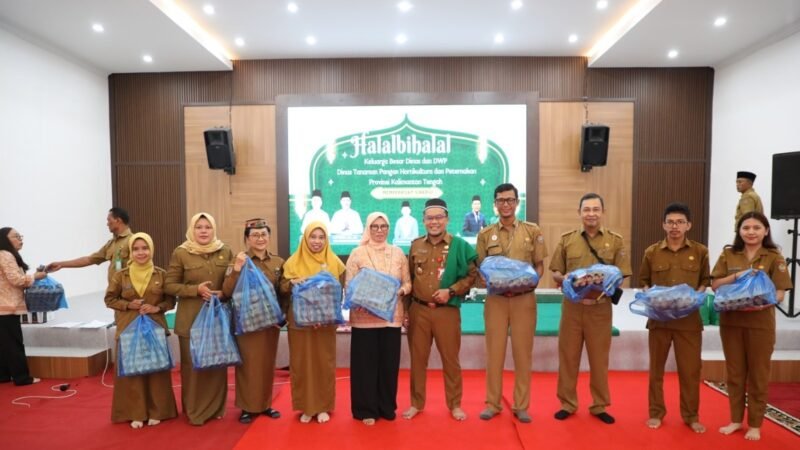 Pererat Silaturahmi, Dinas TPHP Kalteng Gelar Halal Bihalal