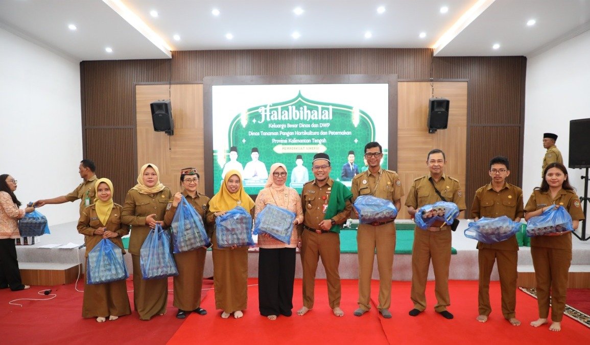 Pererat Silaturahmi, Dinas TPHP Kalteng Gelar Halal Bihalal