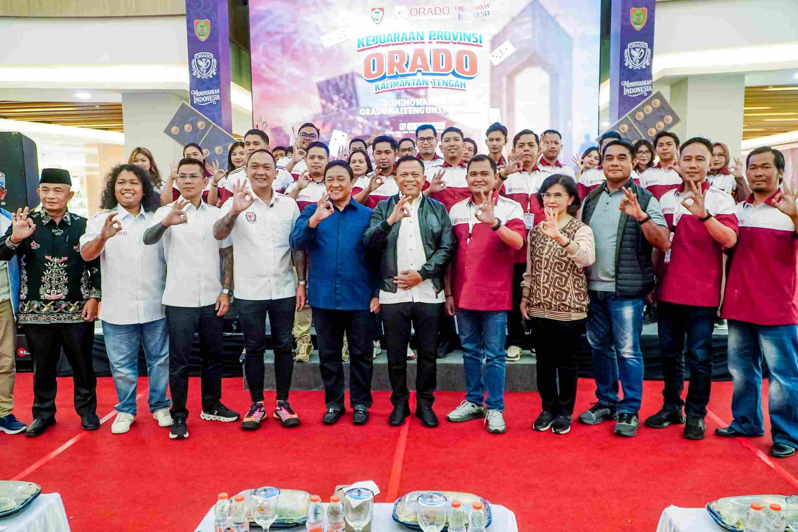 Hadiri Pelantikan Pengurus ORADO, Pemprov Kalteng Dukung Penuh Pengembangan Olahraga Domino