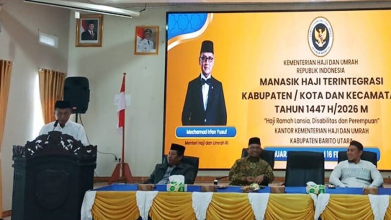 Pembukaan Manasik Haji, Pemkab Barut Sampaikan Harapannya