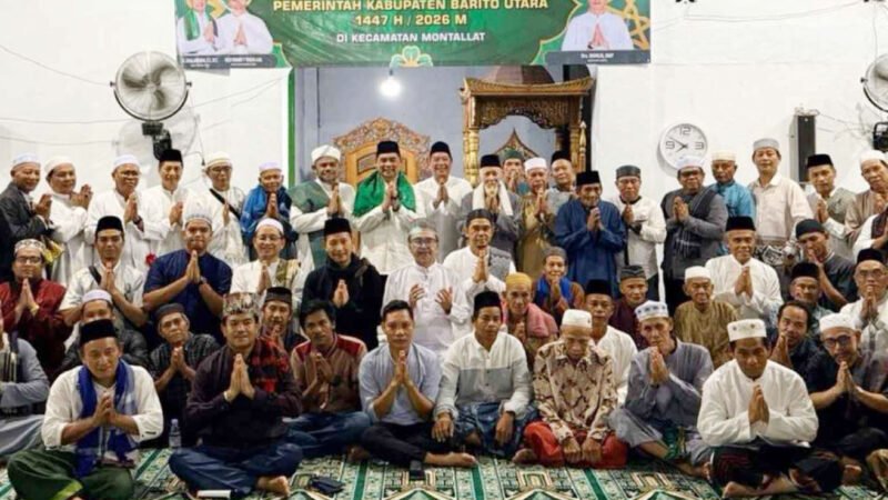 Bupati Barito Utara Hadiri Safari Ramadhan di Kecamatan Montallat