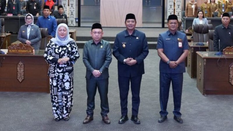 Rapur DPRD, Wakil Bupati Sampaikan LKPJ Tahun Anggaran 2025 Pemkab Barut