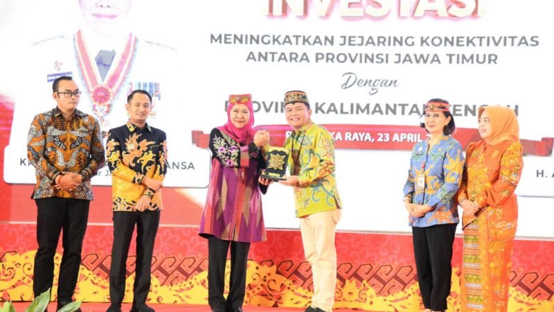 Buka Peluang Kerja Sama Baru, Provinsi Kalteng dan Jatim Tandatangani MoU Misi Dagang dan Investasi