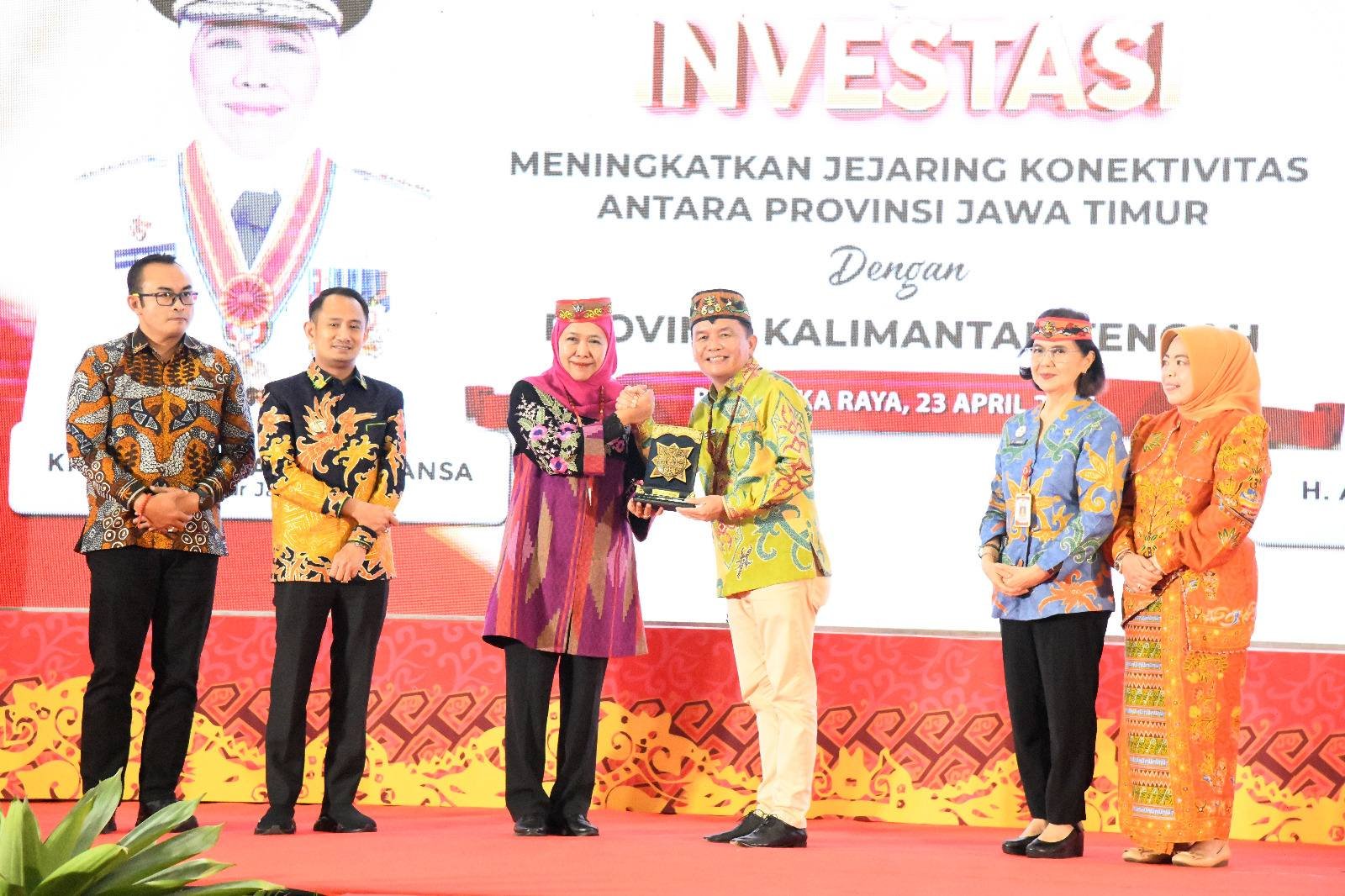 Buka Peluang Kerja Sama Baru, Provinsi Kalteng dan Jatim Tandatangani MoU Misi Dagang dan Investasi