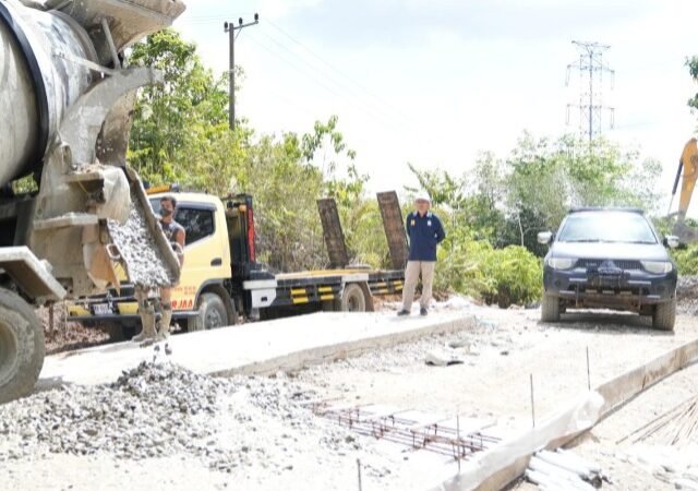 PUPR Tuntaskan Jalan dan Tangani Jembatan Darurat Sei Rahayu, Dukung Program 100 Hari Kerja Bupati dan Wabup Barut