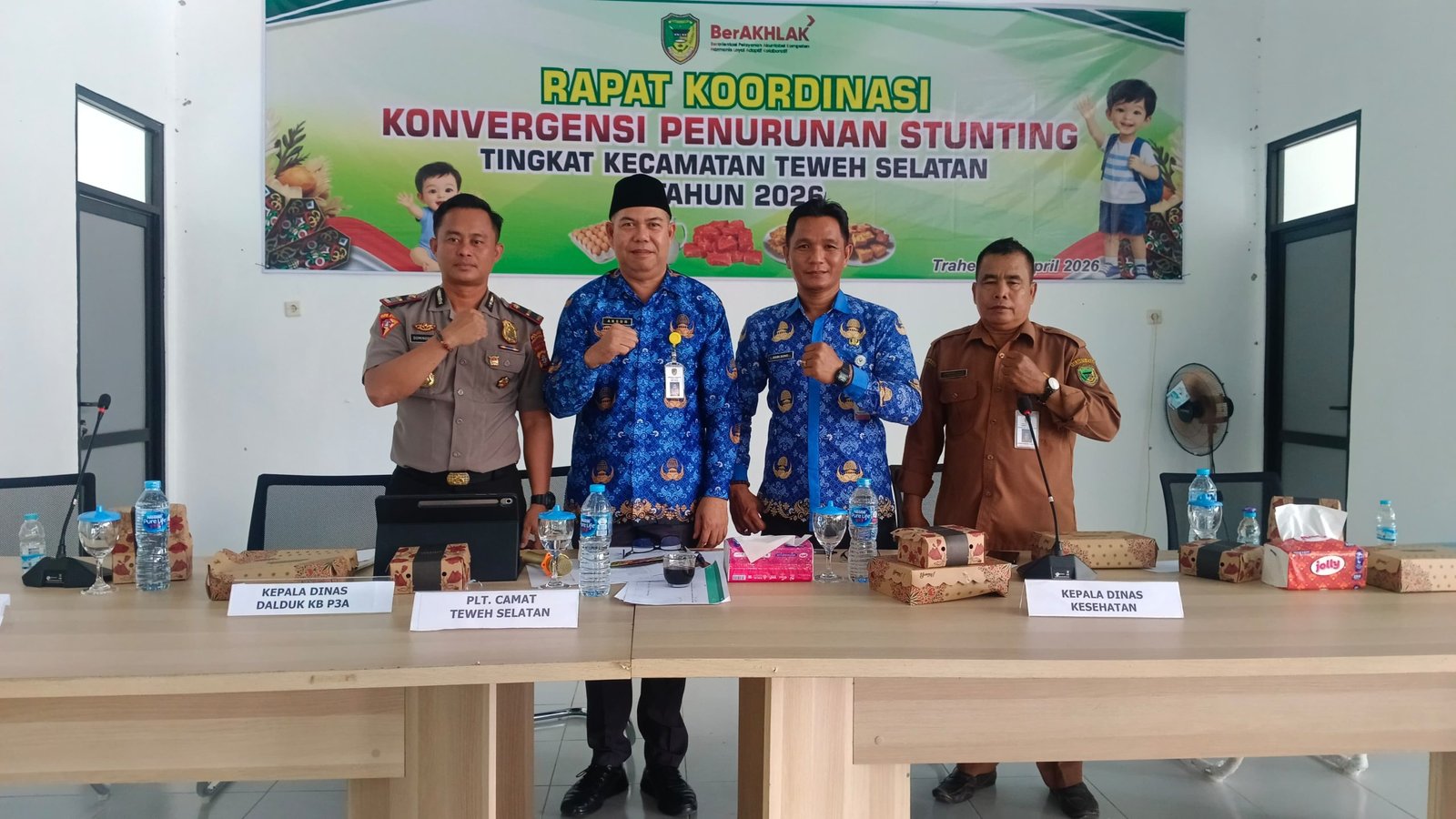 Kecamatan Teweh Selatan Gelar Rapat Koordinasi Konvergensi Stunting 