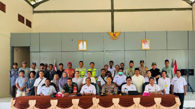 Kecamatan Teweh Timur Gelar Rapat Koordinasi Perkuat Ketertiban Umum